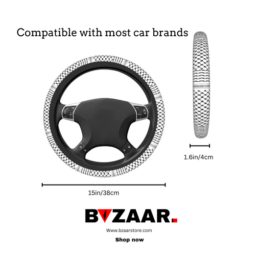 Car Steering Wheel Covers Palestinian Hatta Kufiya