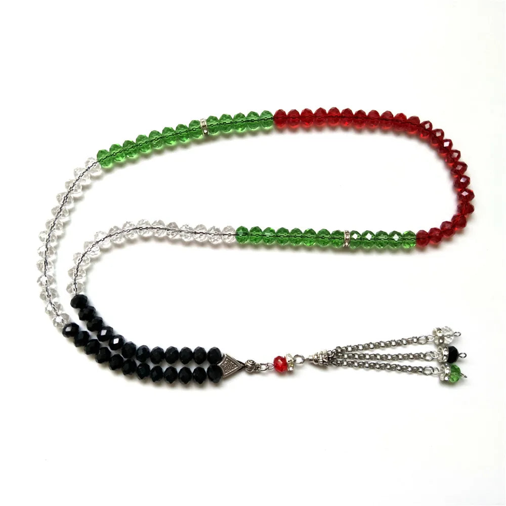 Palestine Arabic color 33 and 99 tesbih Prayer beads tasbih