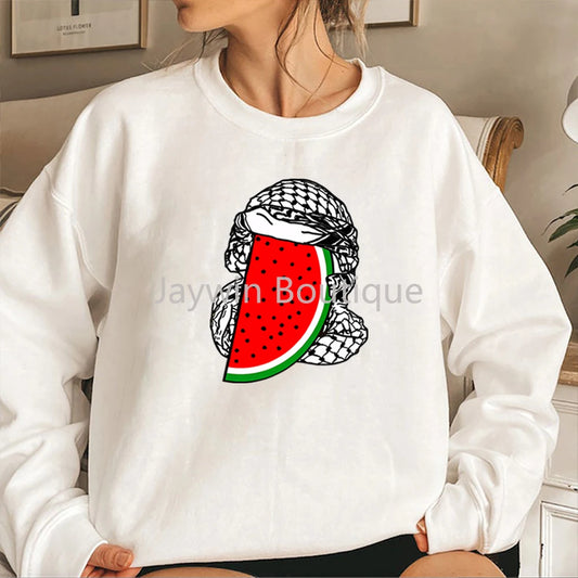 This Is Not A Watermelon Sweatshirt "Ceci N'est Pas Une Pastèque"