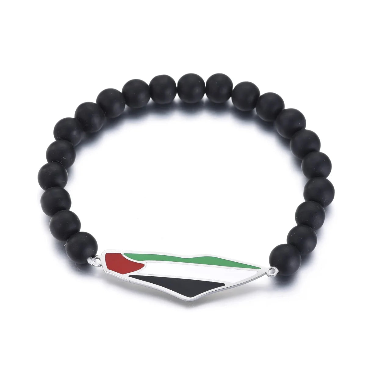Stainless Steel Al-Aqsa Mosque Palestine Map Flag Pendant Necklaces Bracelet Ring Jewelry
