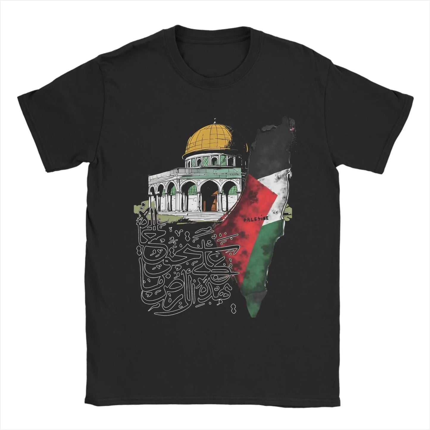 Vintage Palestine Map T-Shirts