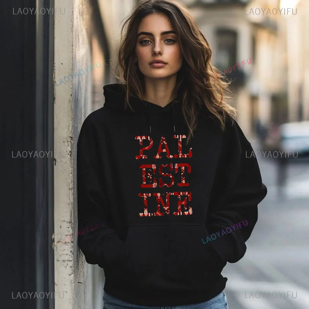2025 high-quality Palestine hoodie