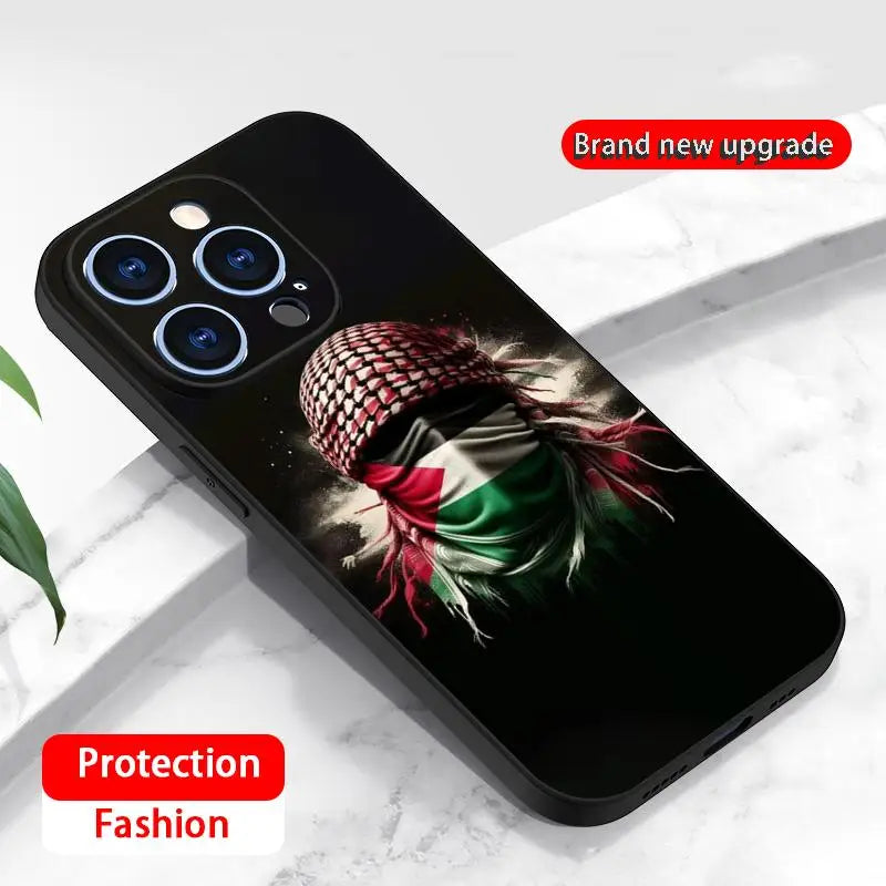 Palestine's map peace pattern Phone Case For iPhone Shockproof Cover