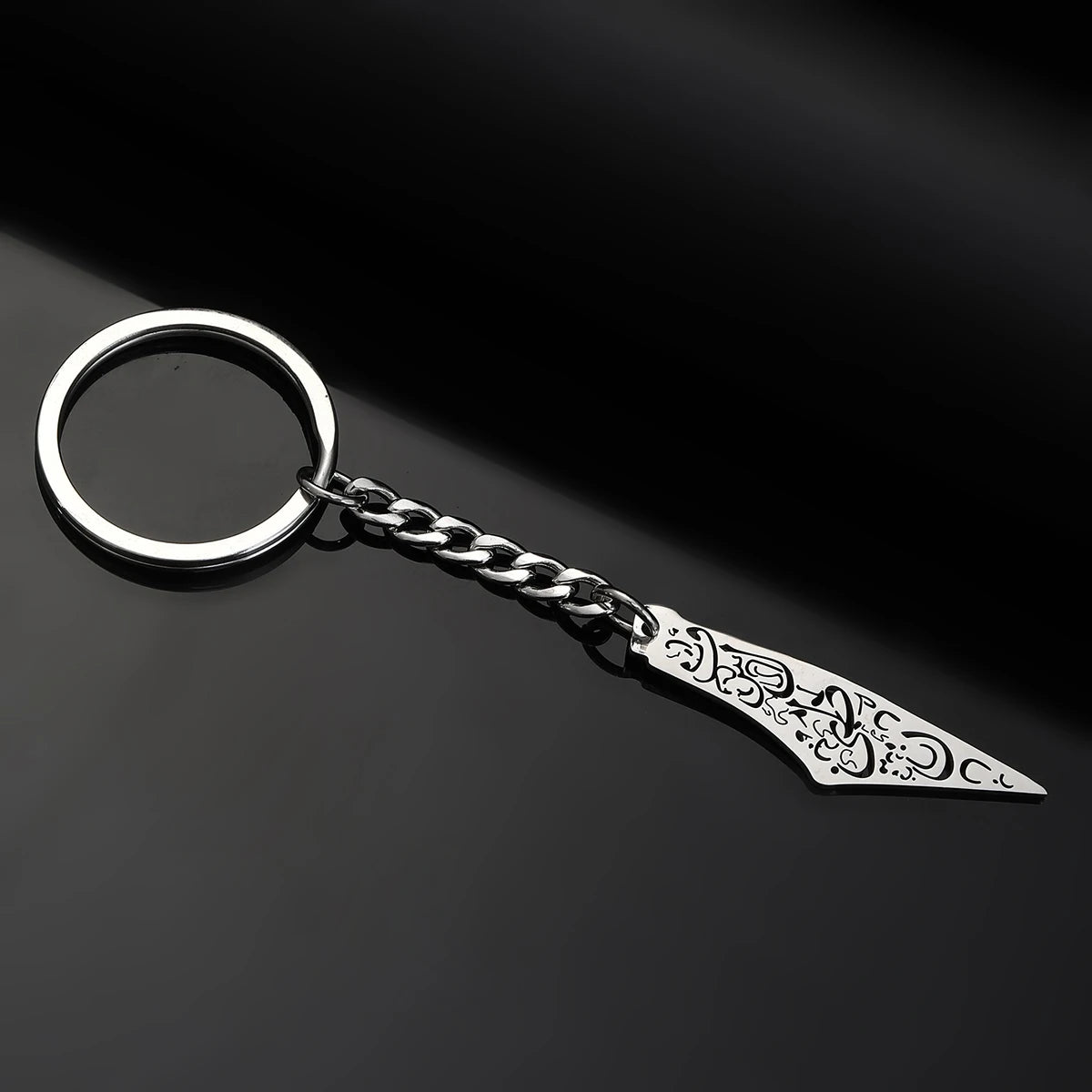 Palestine Map in Arabic Map With Flag Keychain Jewelry