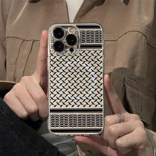 Hattah Keffiyeh Magsafe Magnetic Phone Case for iPhone Tpu Cover