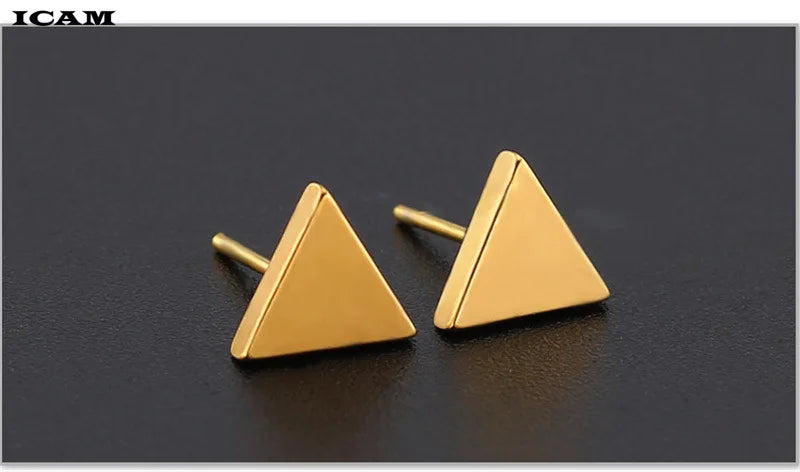 Trendy Palestinian Triangle Earring