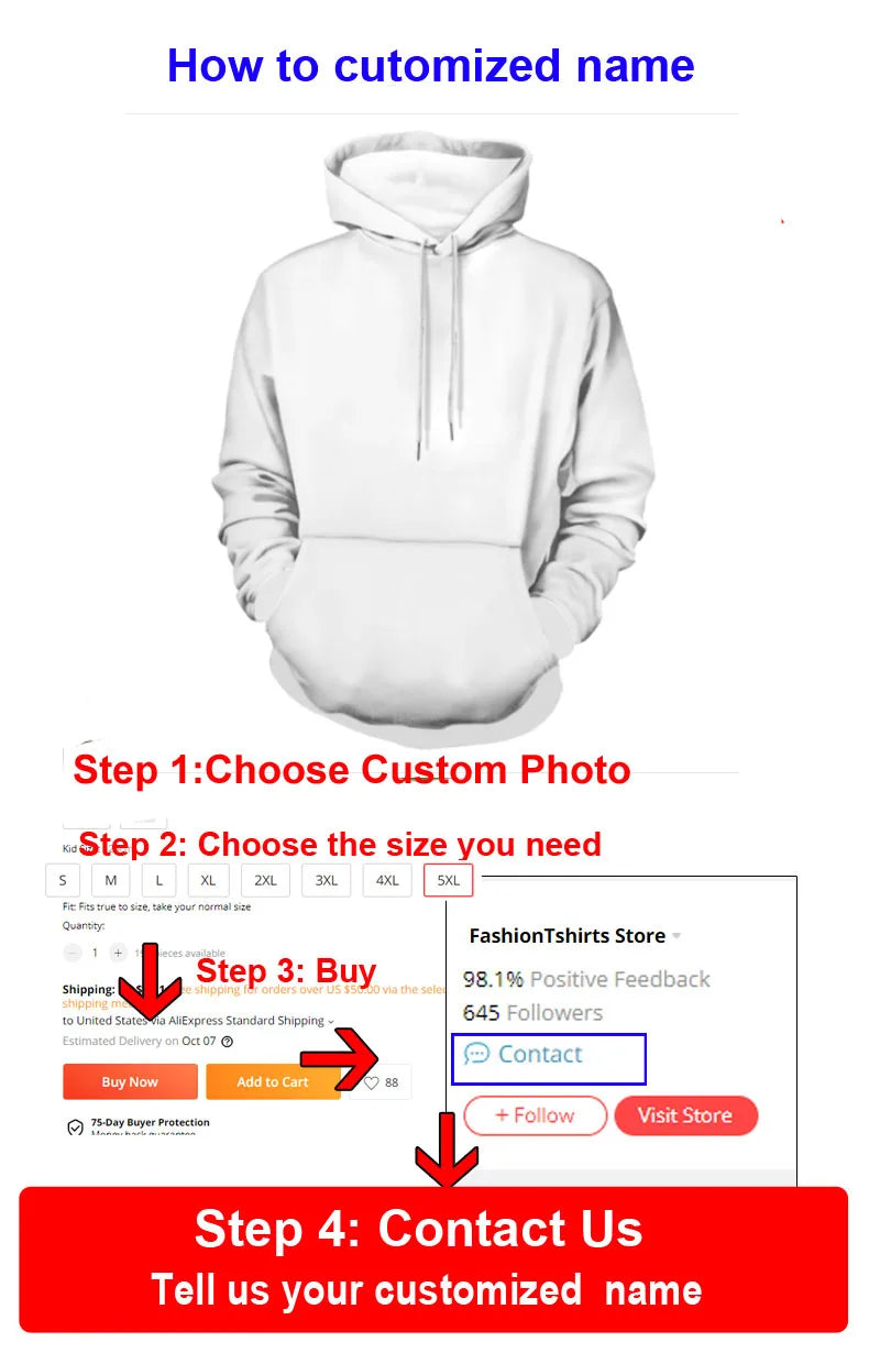 Palestine Flag 3D Hoodie