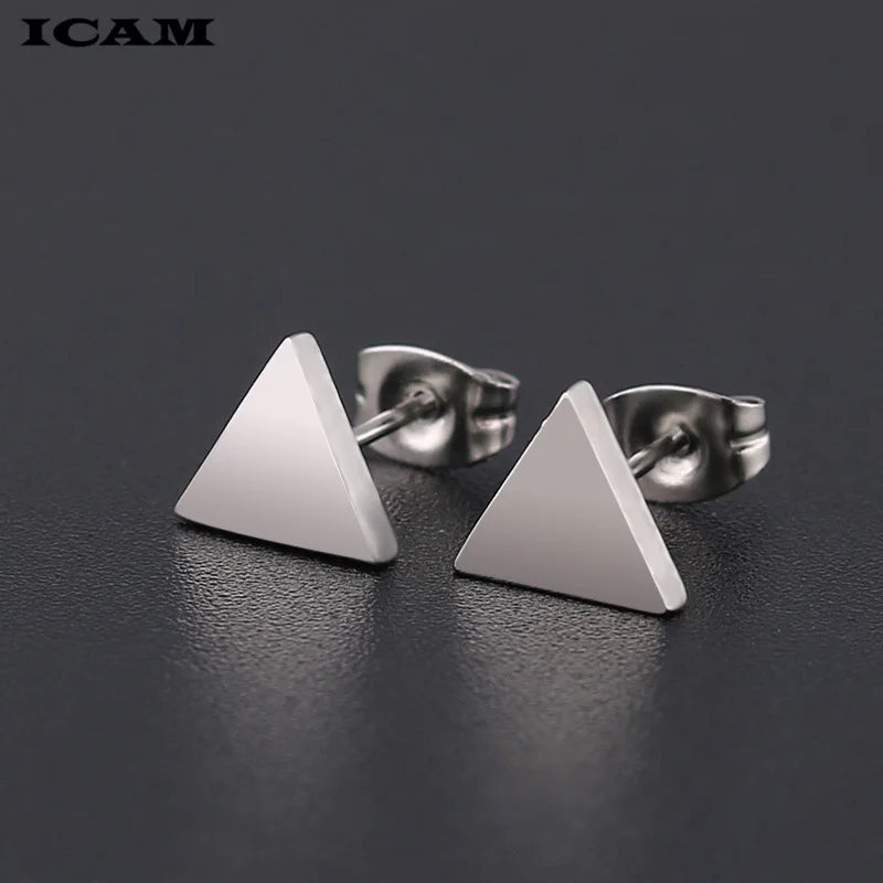 Trendy Palestinian Triangle Earring