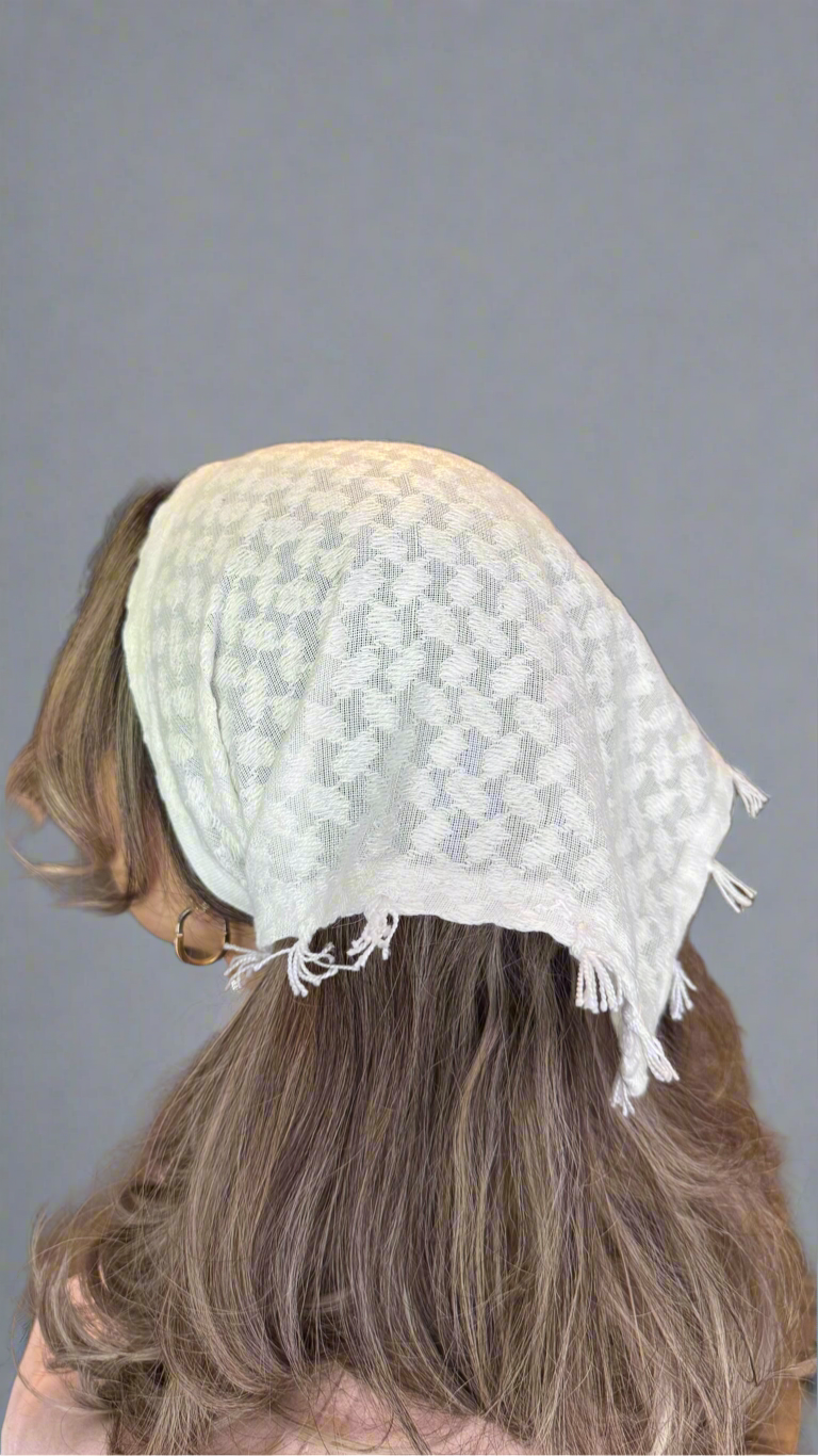 Kufiya Bandanas | Classic, Tatreez, Modern Designs – Palestinian Keffiyeh Triangle Headwraps