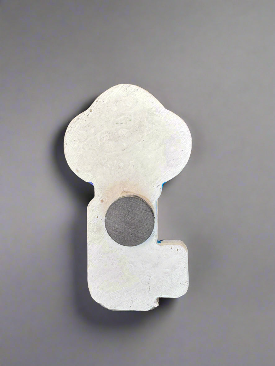 Handcrafted Mosaic Palestine Map Magnets – 4 Unique Variations