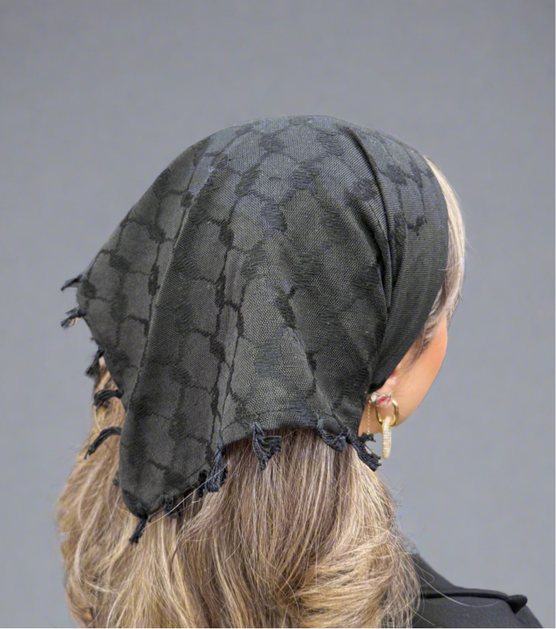 Kufiya Bandanas | Classic, Tatreez, Modern Designs – Palestinian Keffiyeh Triangle Headwraps