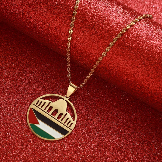 Two-Year Guarantee Al-Aqsa Mosque Necklaces Jewelry