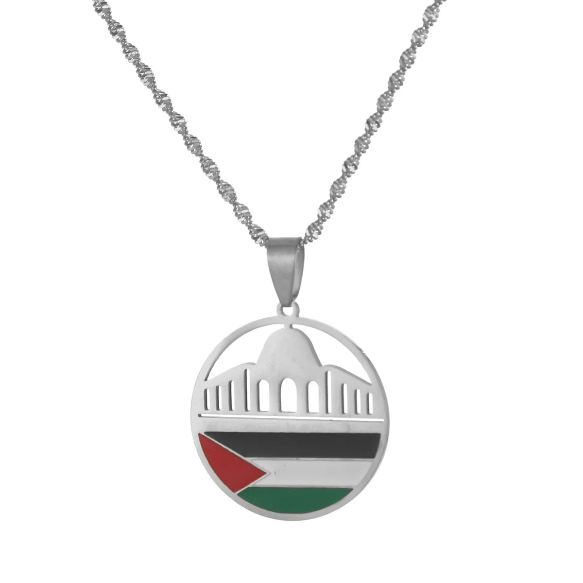 Two-Year Guarantee Al-Aqsa Mosque Necklaces Jewelry