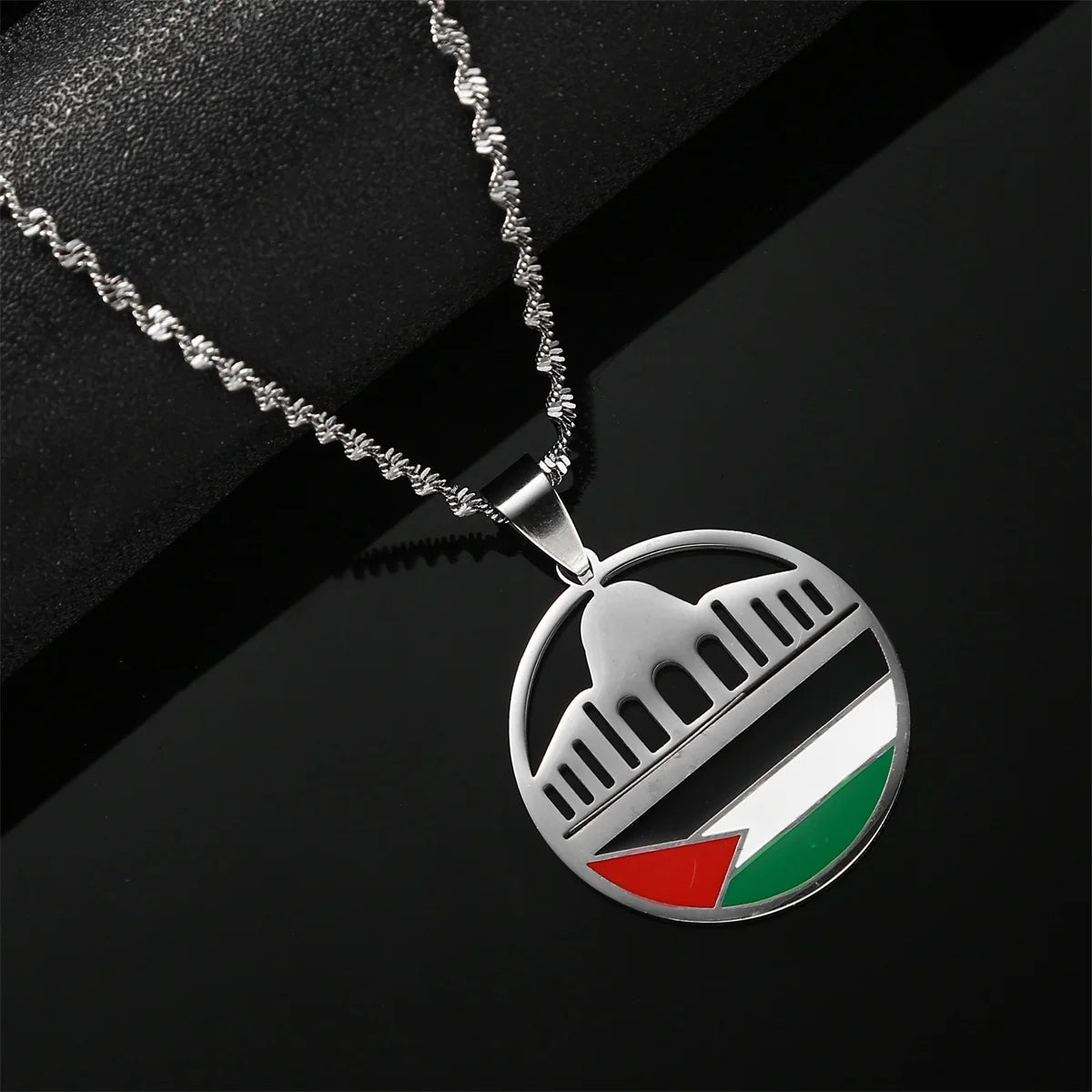 Two-Year Guarantee Al-Aqsa Mosque Necklaces Jewelry
