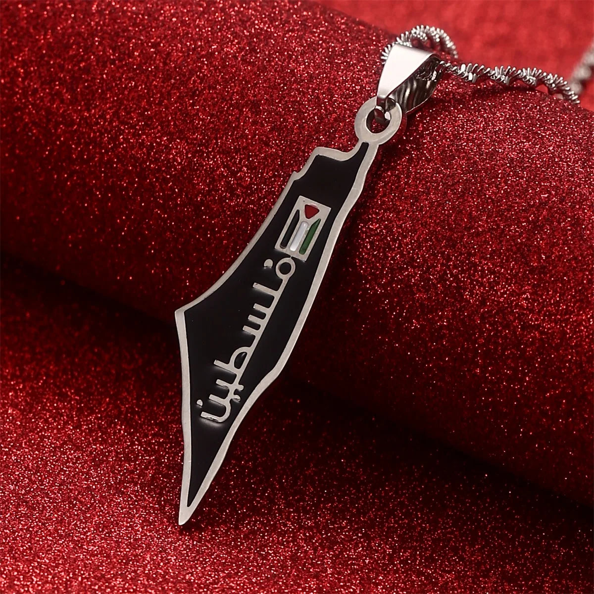 Two years guaranteed Palestine Pendant Chain Necklaces