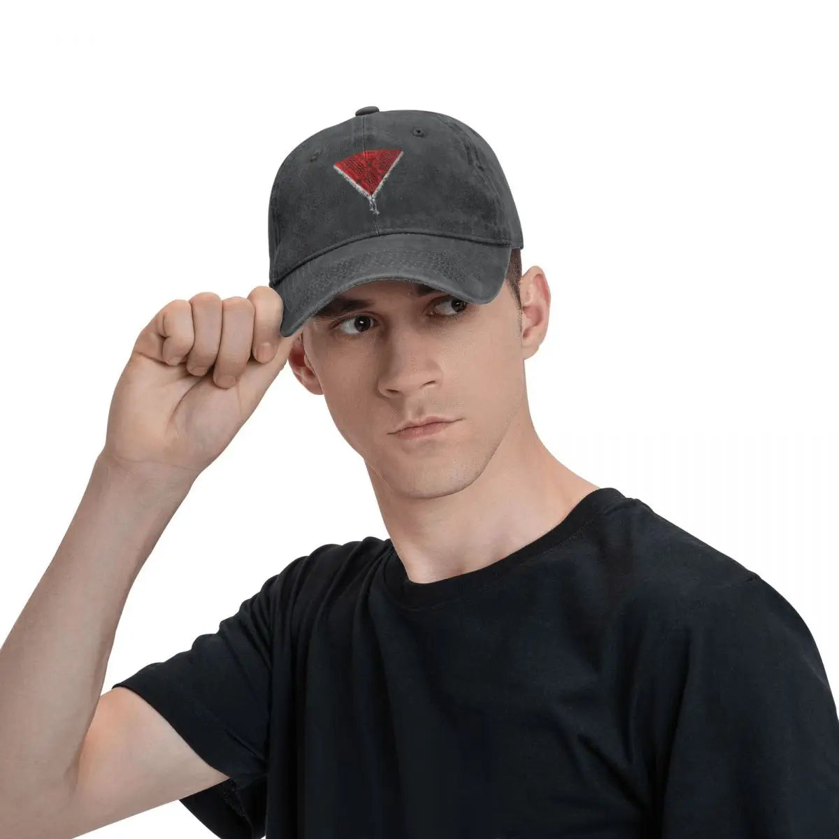 The Palestinian Red Triangle Casual Stylish A Baseball Cap