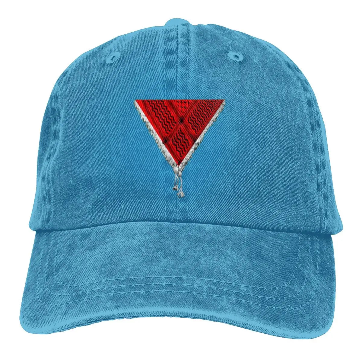 The Palestinian Red Triangle Casual Stylish A Baseball Cap
