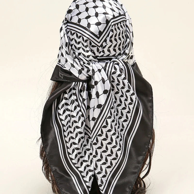 Newest Silk Square Scarf  Headscarf  Scarf 90*90cm
