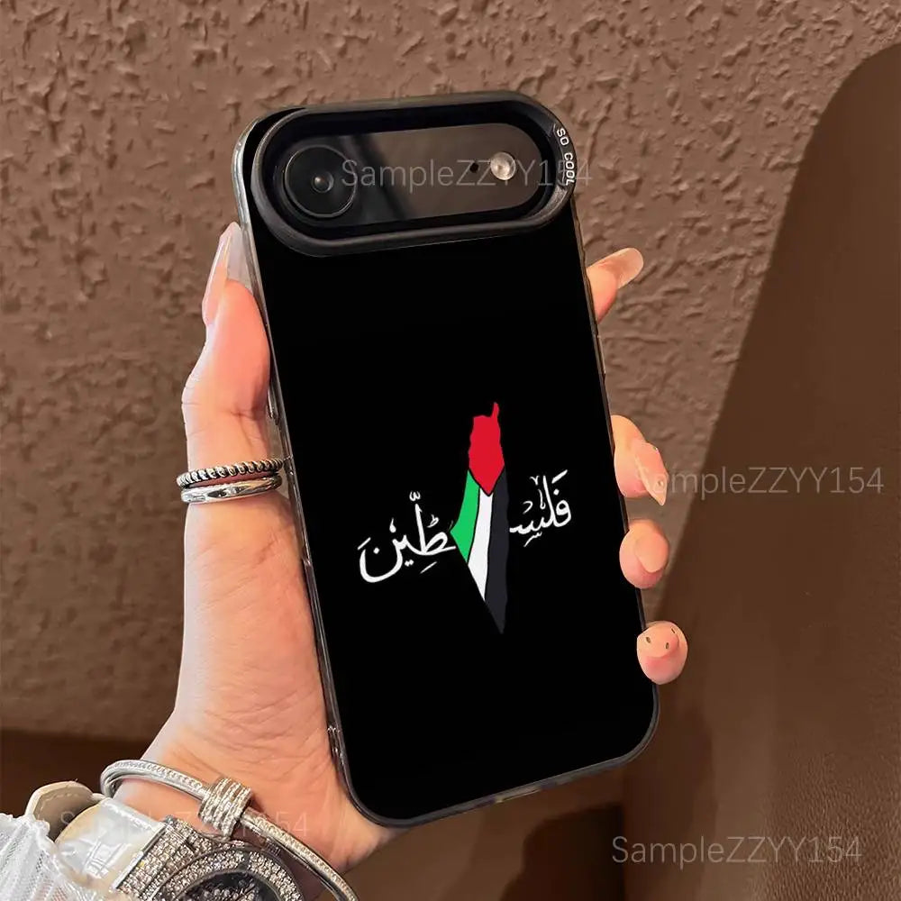 Embroidered Palestine Phone Case For iPhone