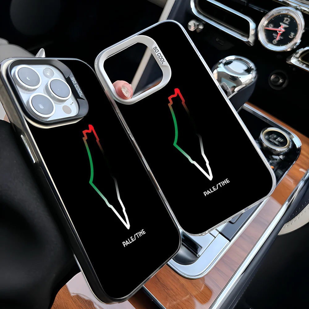 Palestine Flag MAP Phone Case For IPhone