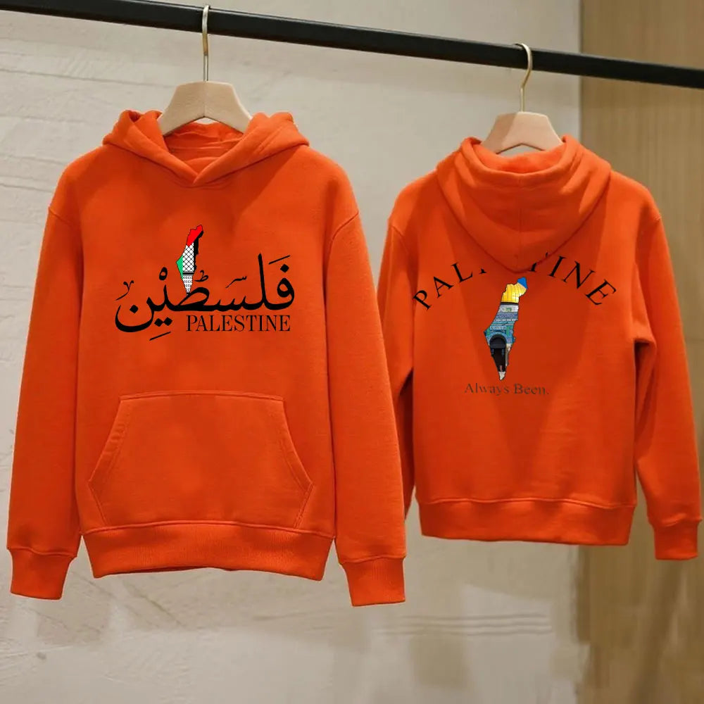 Palestine Hoodie Front/Back Printed Design Palestine
