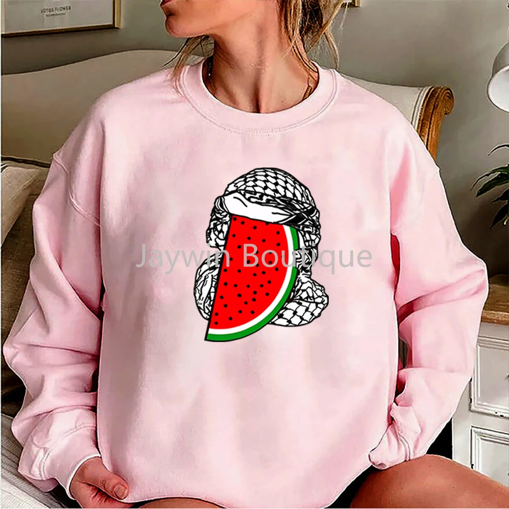 This Is Not A Watermelon Sweatshirt "Ceci N'est Pas Une Pastèque"