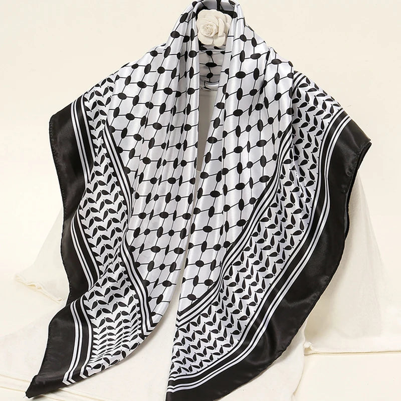 Newest Silk Square Scarf  Headscarf  Scarf 90*90cm