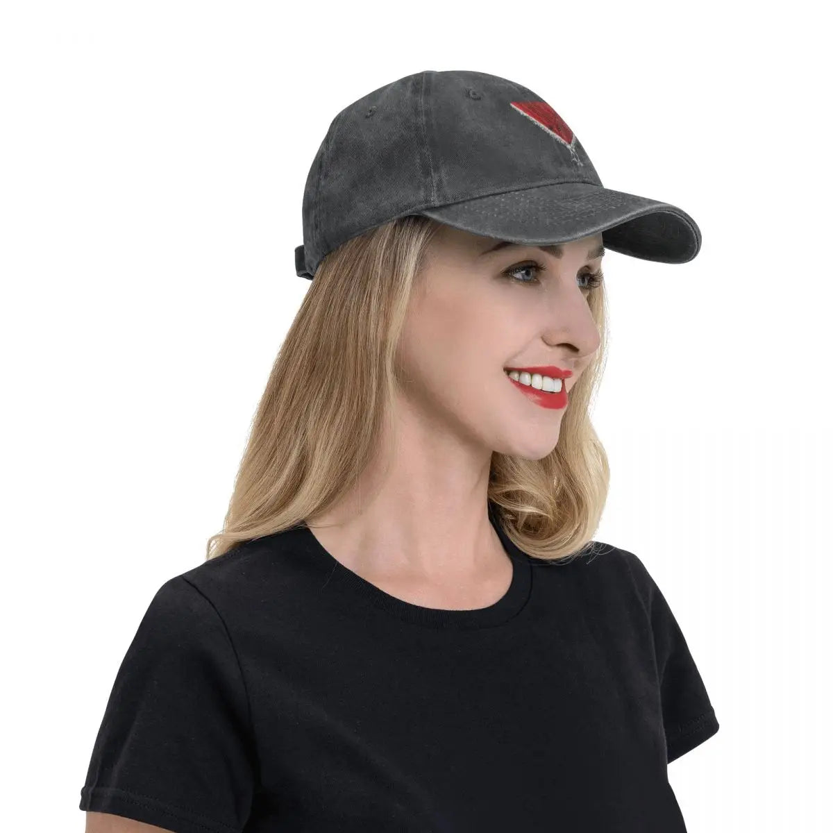 The Palestinian Red Triangle Casual Stylish A Baseball Cap