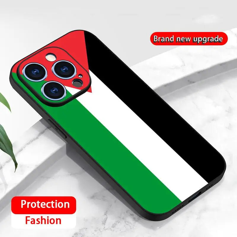 Palestine's map peace pattern Phone Case For iPhone Shockproof Cover