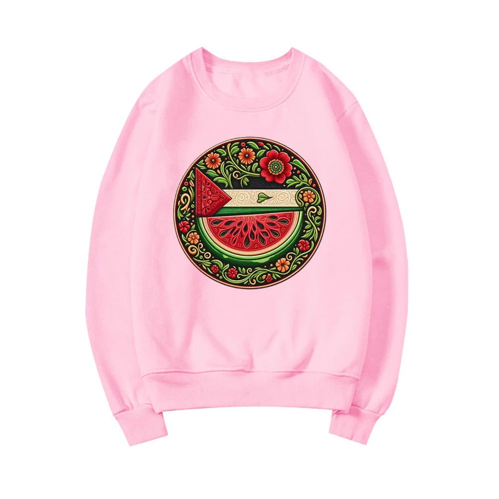 Watermelon Symbol Freedom Sweatshirt