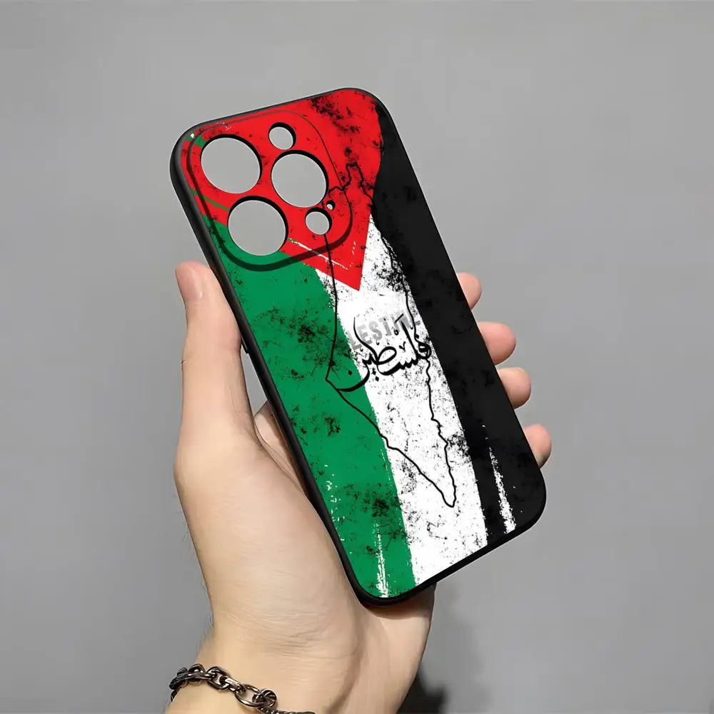 Epc Art Palestine Flag Phone Case For  Iphone Silicone Cover