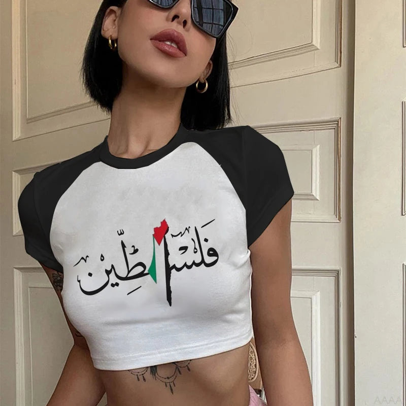 Palestine t-shirts, Crop Tops