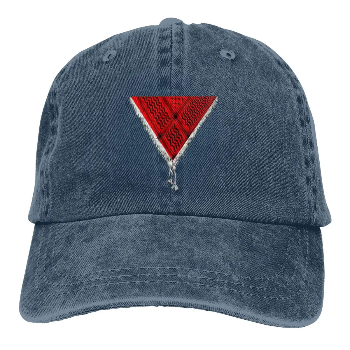 The Palestinian Red Triangle Casual Stylish A Baseball Cap
