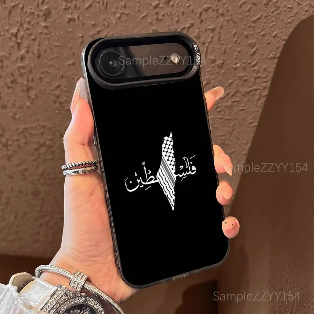 Embroidered Palestine Phone Case For iPhone