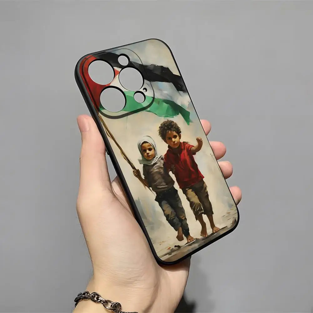 Epc Art Palestine Flag Phone Case For  Iphone Silicone Cover
