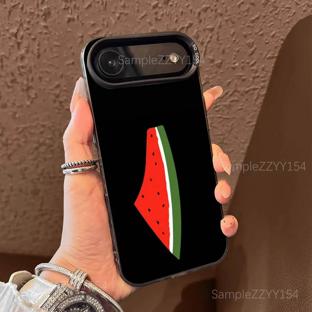 Embroidered Palestine Phone Case For iPhone
