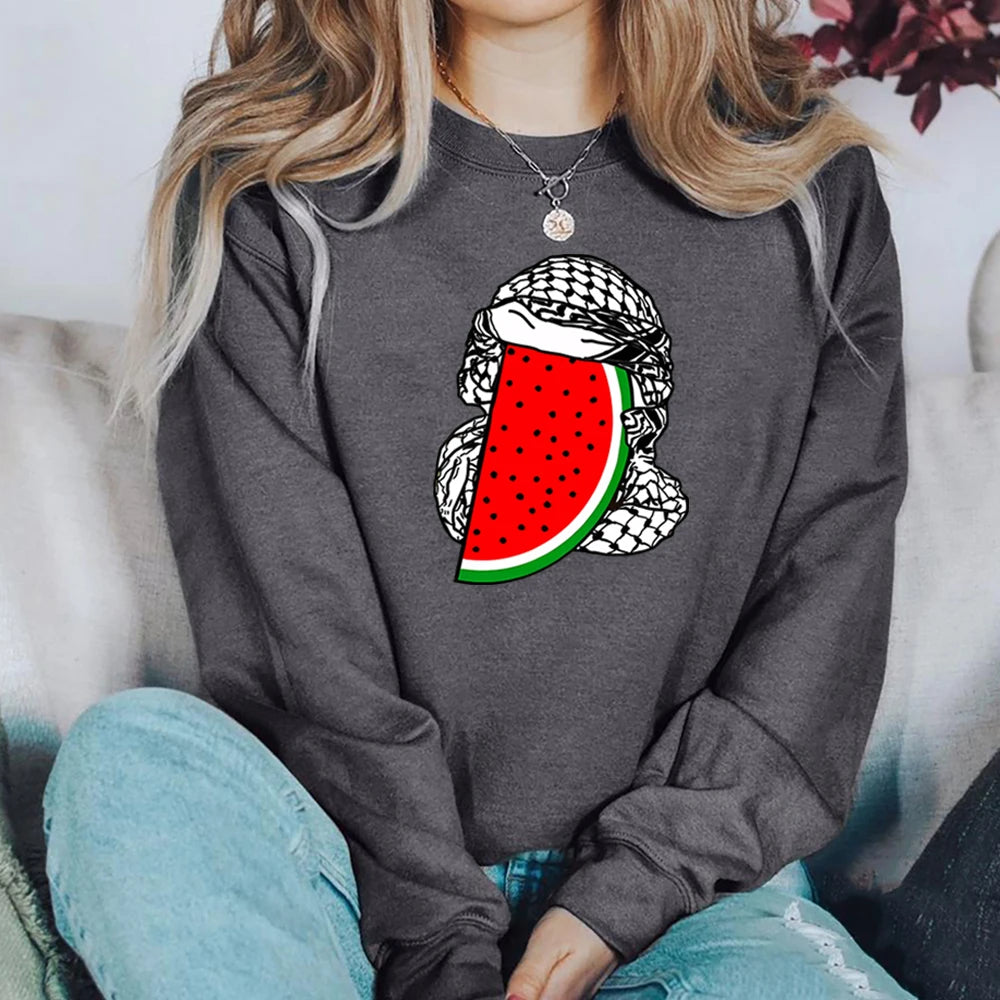 This Is Not A Watermelon Sweatshirt "Ceci N'est Pas Une Pastèque"