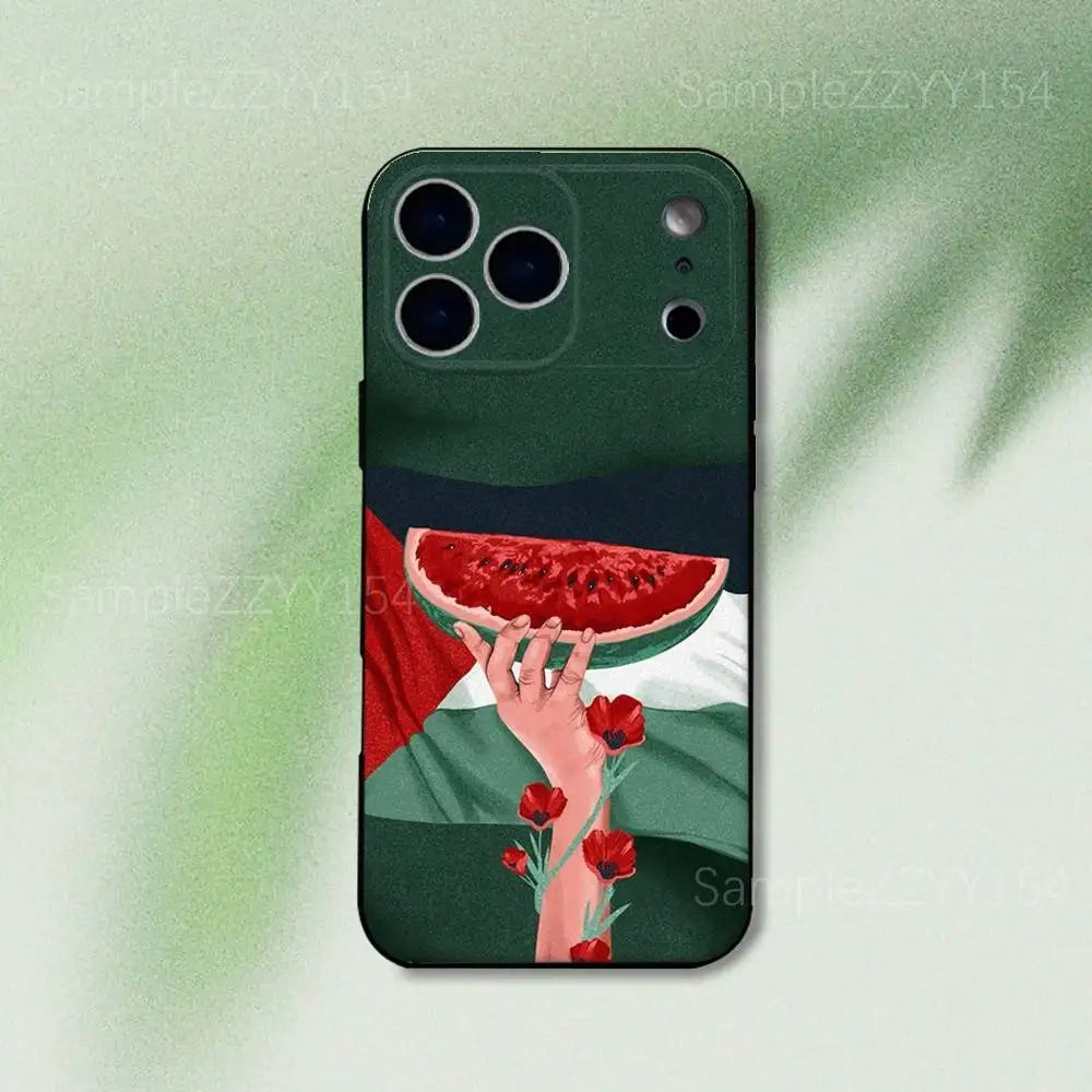 Embroidere Palestines Phone Case For iPhone