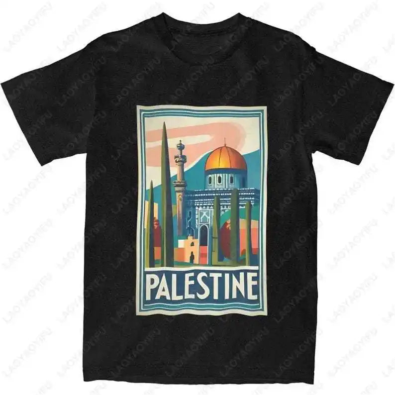 Palestine O-neck  T-Shirt