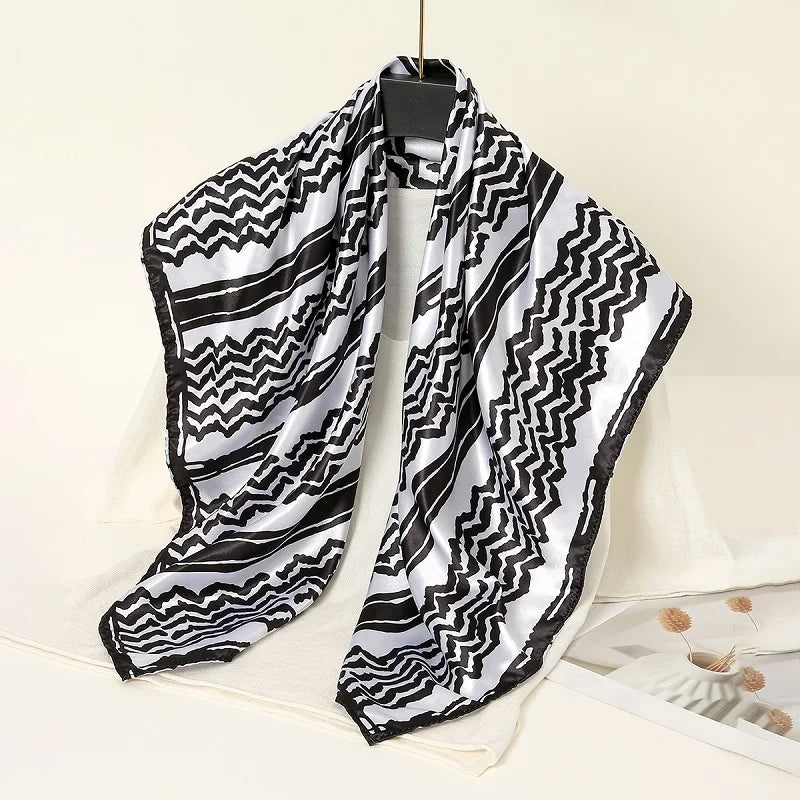 Newest Silk Square Scarf  Headscarf  Scarf 90*90cm