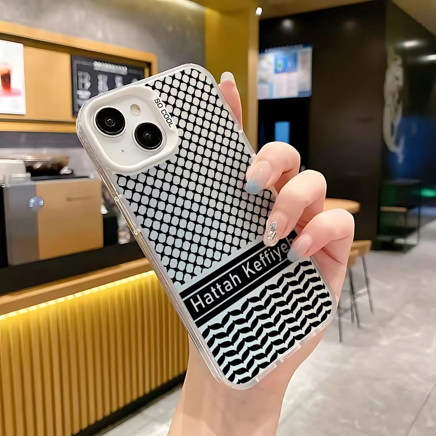 Shockproof Back Cover Phone Case For Hattah Keffiyeh iPhone