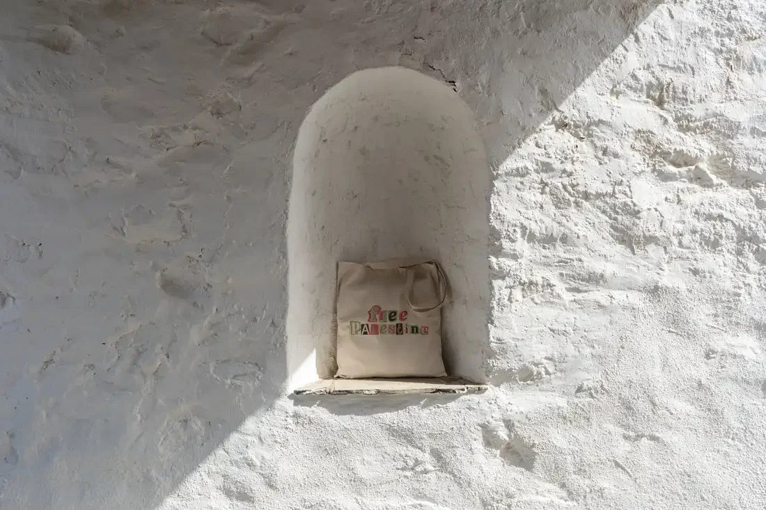 Palestine Jute Bags Canvas  Casual Large Hand