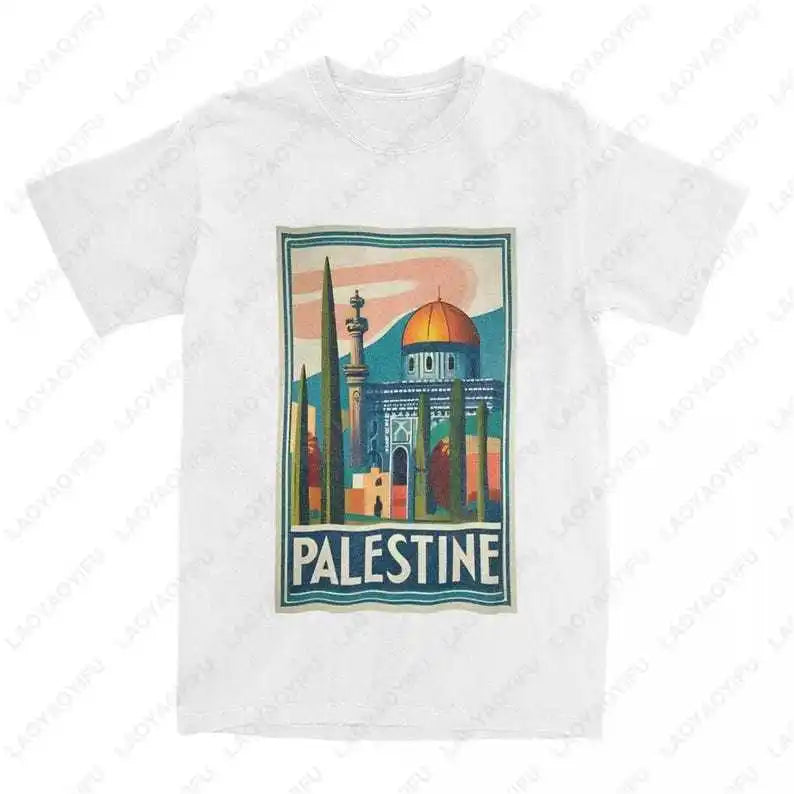 Palestine O-neck  T-Shirt