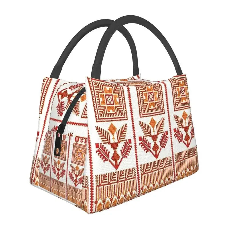 Palestinian Keffiyeh  Lunch Bags Outdoor Waterproof Cooler