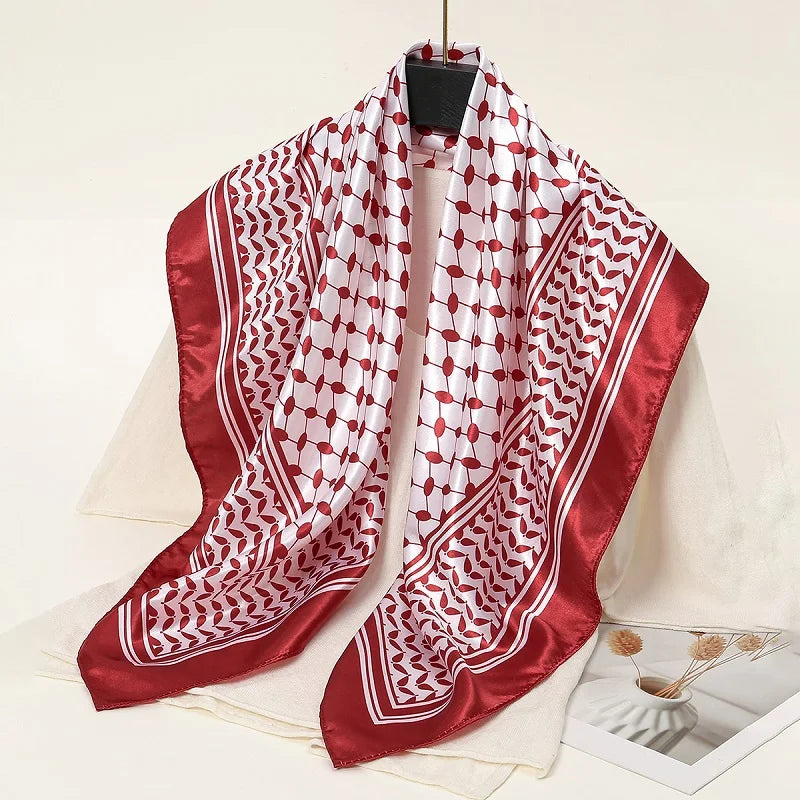 Newest Silk Square Scarf  Headscarf  Scarf 90*90cm