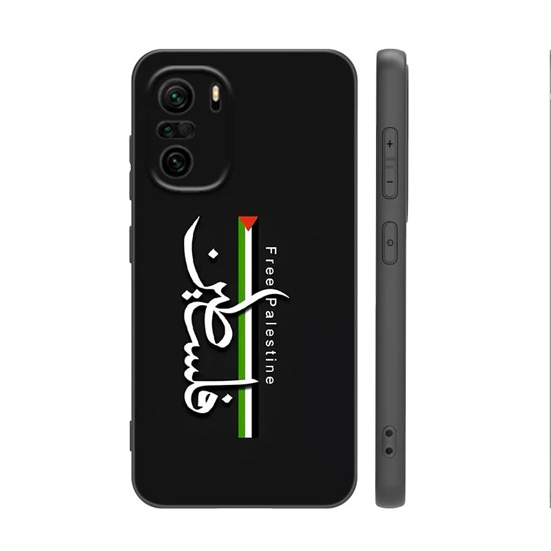 Palestine Flag MAP  Phone Case For Xiaomi POCO F3 X3 NFC X4 GT F5 F6 F7 M3 M4 M6 M7 X5 X7 Pro C40 C65 F4 M5 5G Cover