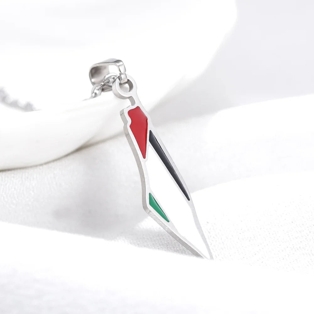 Map of Syria Palestine Pendant