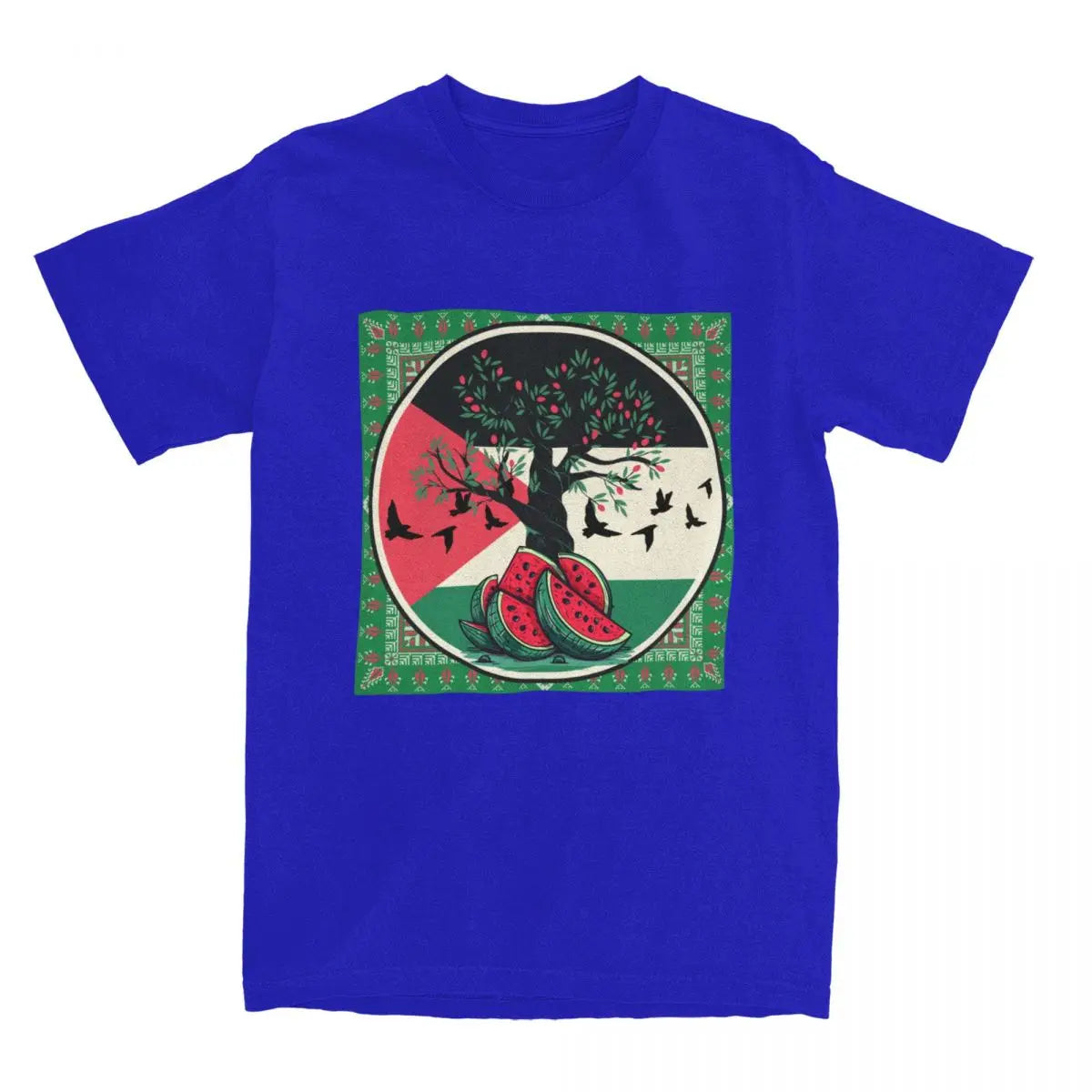 T-Shirts Palestine Watermelon 100% Cotton