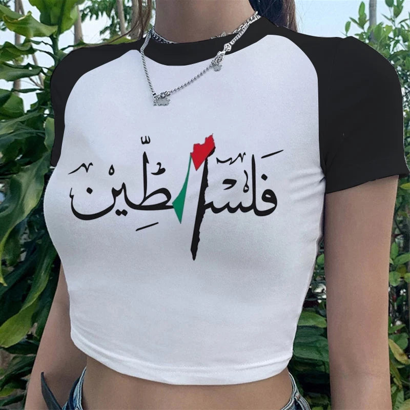 Palestine t-shirts, Crop Tops