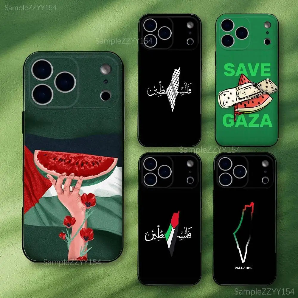Embroidere Palestines Phone Case For iPhone